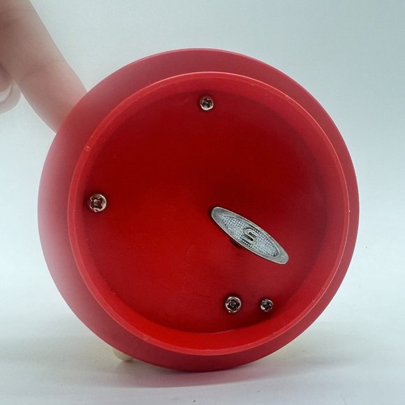 Christmas Music Box Santa‎ Claus is Coming to Town Revolving Wind Up Holiday - Picture 4 of 4